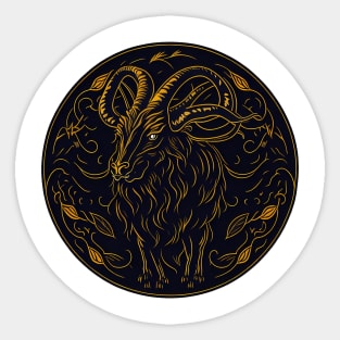 Aries Sticker